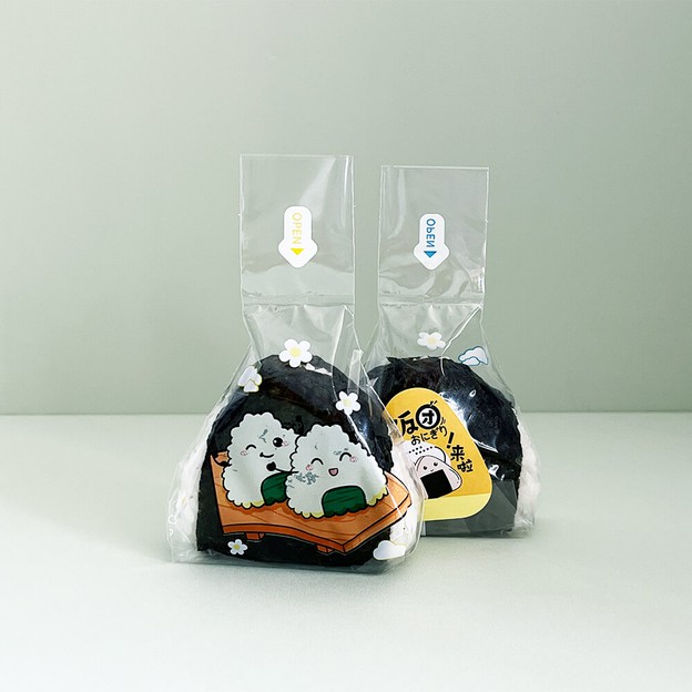 Triangular rice ball packaging bag Triangular rice ball packaging bag