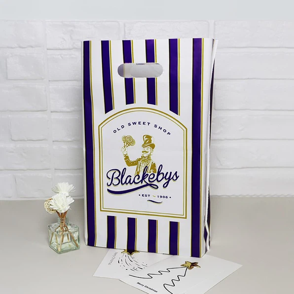 die cut handle plastic bags die cut handle plastic bags