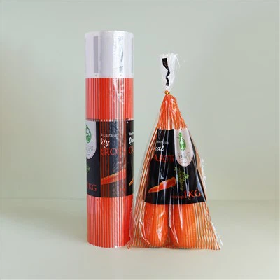 ม้วนถุงพลาสติกสำหรับผัก